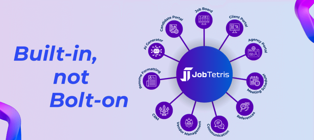 Built-in, not Bolt on